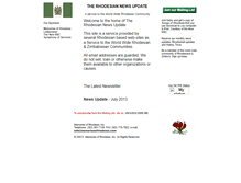 Tablet Screenshot of memories-of-rhodesia.com